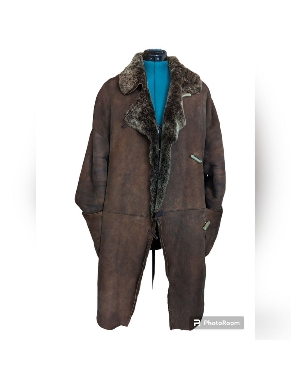 VINTAGE Mouton Real Sheepskin Jacket